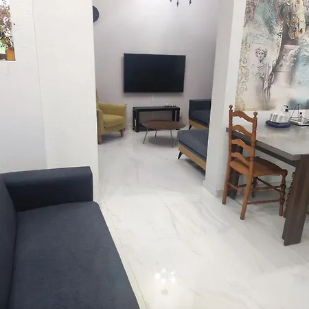White And Bright Apartment Athens