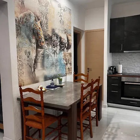 White And Bright Apartment Athens